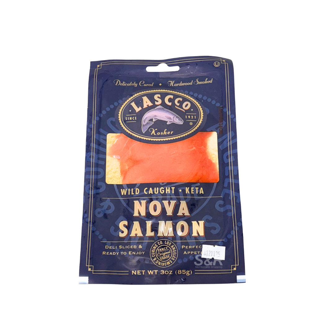 Lassco Wild Caught Keta Nova Salmon 85g